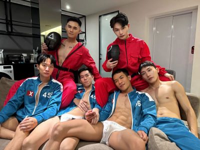 Squid game 1/0 – vegan_twink: China group magazine parody